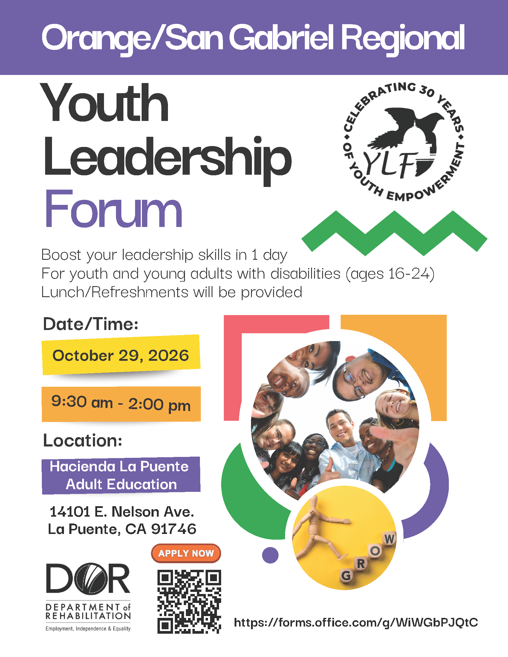 OSG 2026 Regional Event Flyer